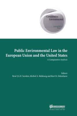 预订 Public Environmental Law in European Union and