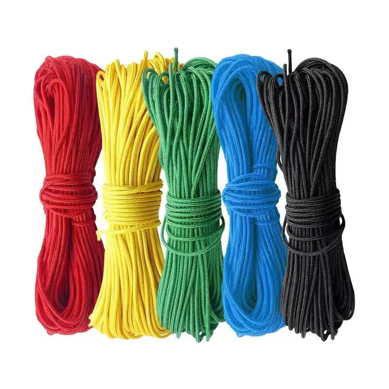 奥川 弓箭d环绳3米 射箭器材高强度耐用弓弦d环绳 弓箭d环绳黑色3米