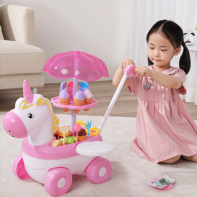 过家家公主玩具儿童玩具女玩具女孩推车小女孩玩具女童儿童生日礼物0