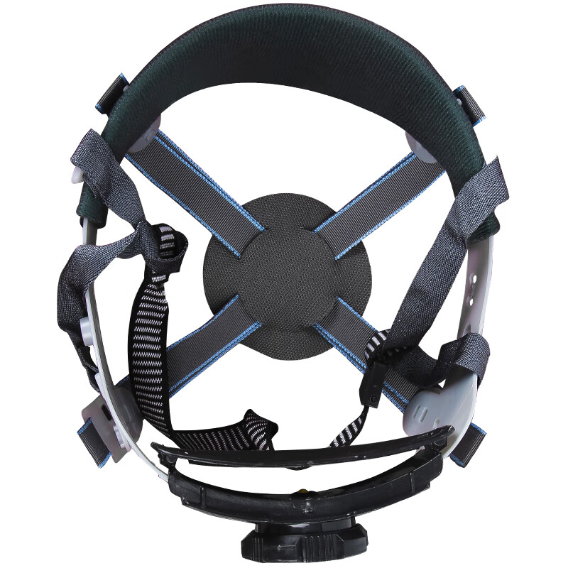 安全帽内衬套四点式通用可拆卸吸汗棉配件玻璃钢头盔旋转工地帽衬 四