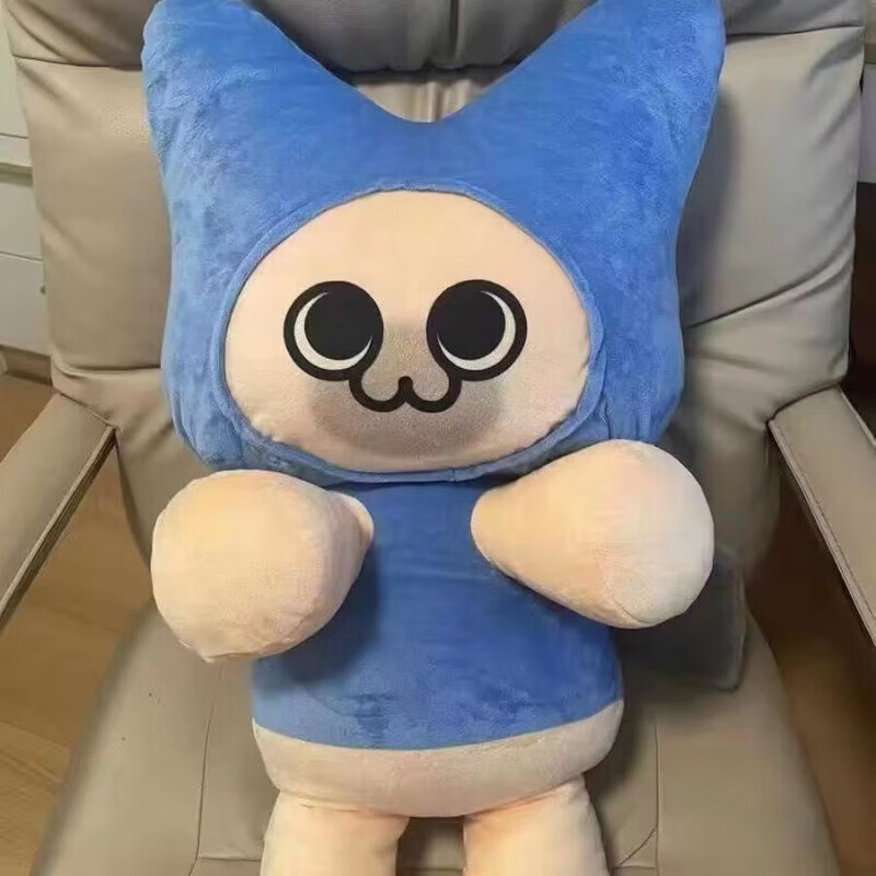 贝木惠(beimuhui)艾露猫玩偶怪物猎人呆猫抱枕崛起