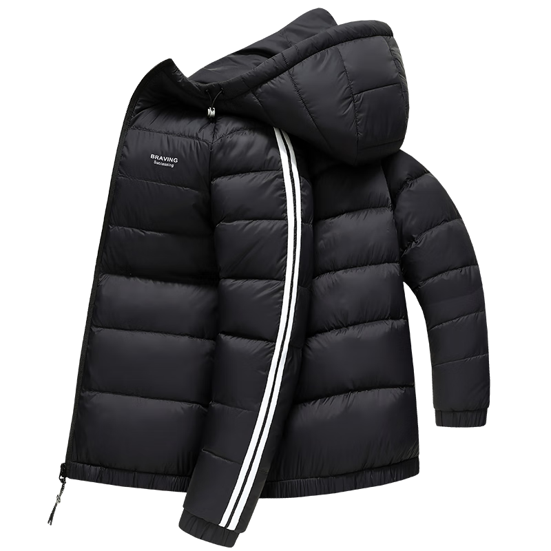 ѩ�з� 90Ѽ���ᱡ���޷� ��Ůͬ����ñ �ﶬ��ů�������� ��175 133Ԫ