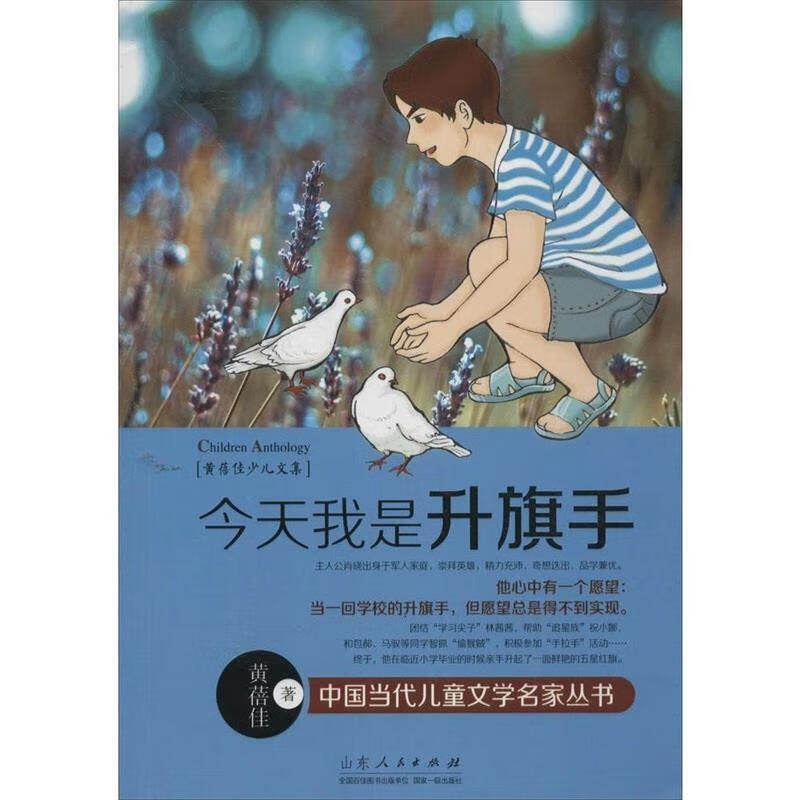 中国当代儿童文学名家丛书·黄蓓佳少儿文集:今天我是升旗手