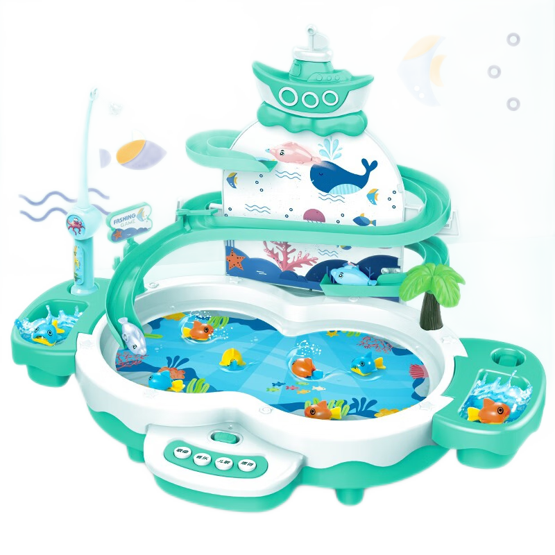 【活石旗舰店】尤达绿套装，让孩子在钓鱼中享受多元化乐趣|京东钓鱼玩具价格走势图哪里看