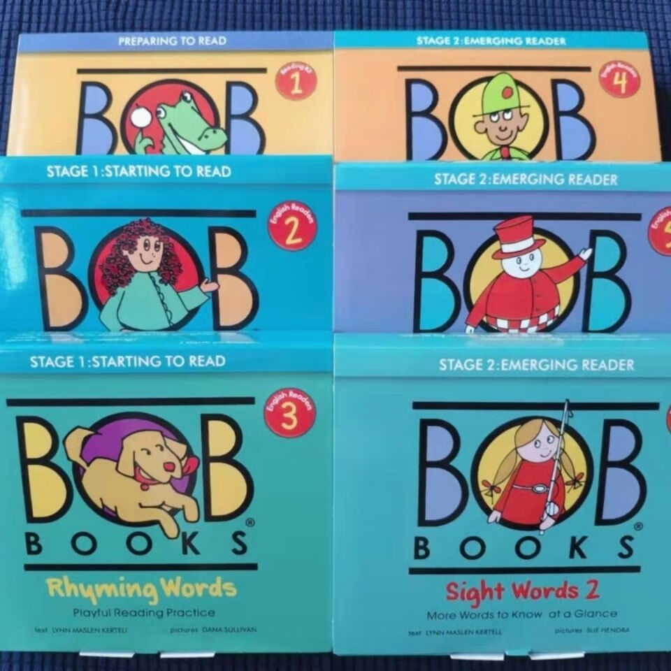 美校常用的拼读分级: BOB BOOKS