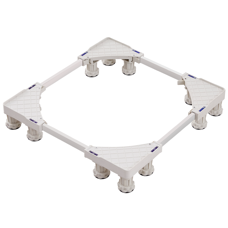 喻品 置物架洗衣机底座海尔LG松下小天鹅西门子滚筒波轮洗衣机通用脚垫增高防水 ZW73十二脚