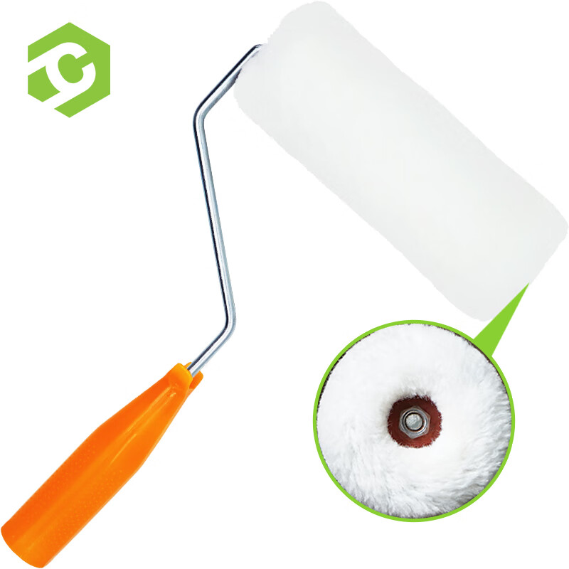 彩弘 6寸羊毛滚刷 乳胶漆滚筒刷防水涂料滚子 粉刷墙工具修补墙面漆自