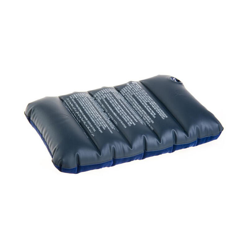 INTEX充气枕头旅行休闲空气枕你好，我买的lNTEX蓝色植绒单人充气床垫怎么没有手动充气泵呀？