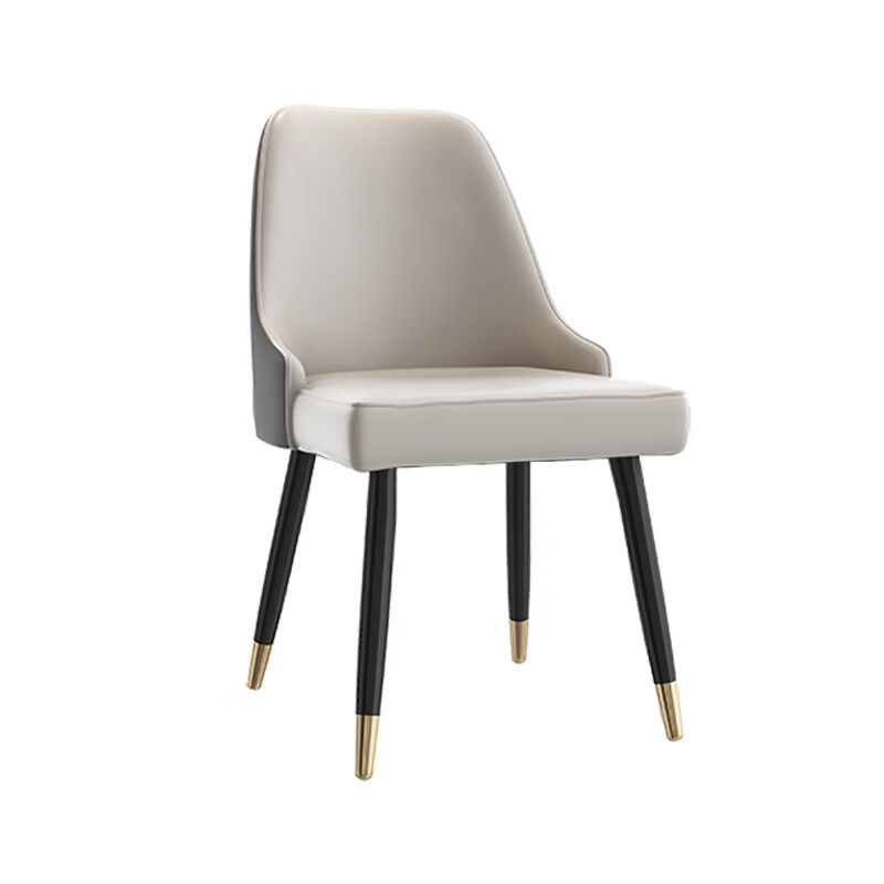 红餐厅餐椅家用现代简约皮质软包餐桌椅子靠背书桌椅小尺寸 橙色pu皮