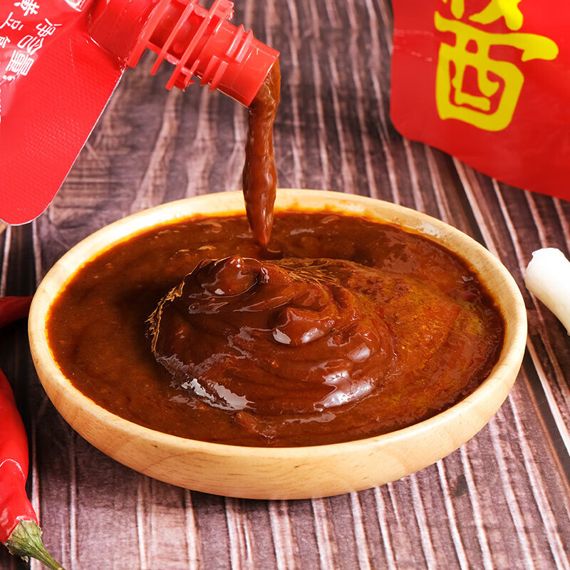 香其  香其酱 哈尔滨东北大酱蘸酱菜熟酱 凉拌卷饼酱 旋盖装 香辣味3