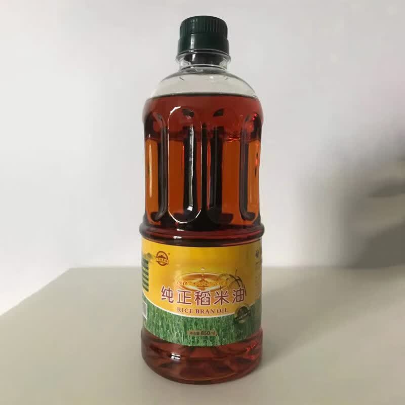 月都寿坊纯正稻米油食用油米糠油 hddm002 850ml/瓶
