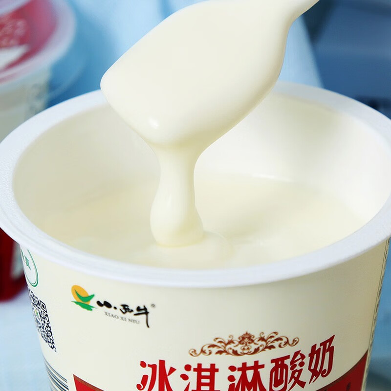 小西牛 冰淇淋酸奶140g*12/箱 青藏高原青海酸奶风味发酵乳 低温酸奶