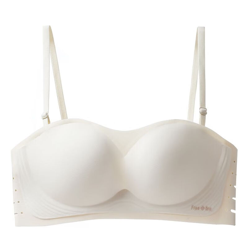 桐崎轻释内衣夏季无肩带果冻条防滑女聚拢裹胸小胸显大多种穿法文胸罩