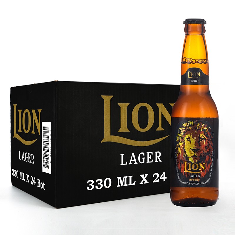 【临期】斯里兰卡狮子(lion)进口精酿啤酒 ipa艾尔啤酒 世涛拉格啤酒