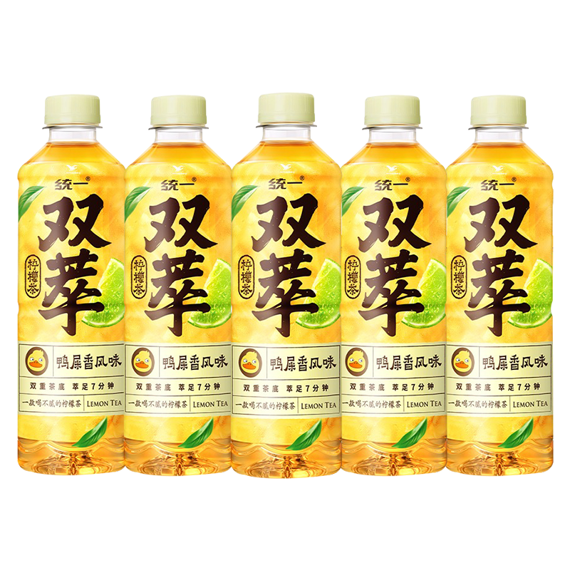 柠檬茶鸭屎香风味500ml*5瓶