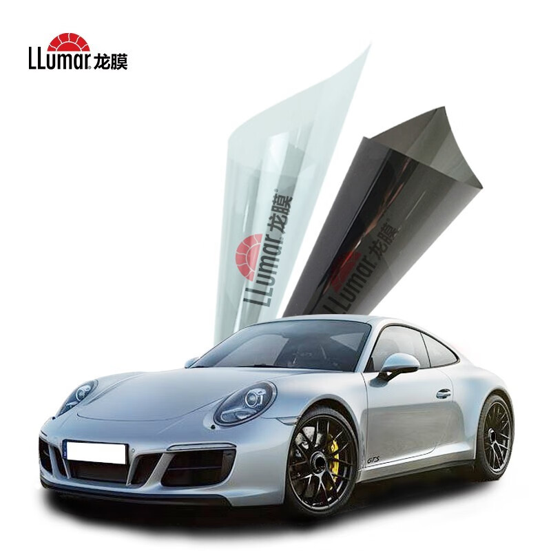 龙膜 汽车贴膜 遮阳挡光 太阳膜 隔热防爆膜 全车套装驭享75+15深色 包安装 汽车用品