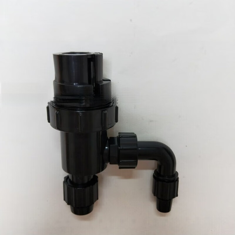 枭采鱼缸五星底滤配件可丽爱上下水管件套装oblong对接头一体上下水件