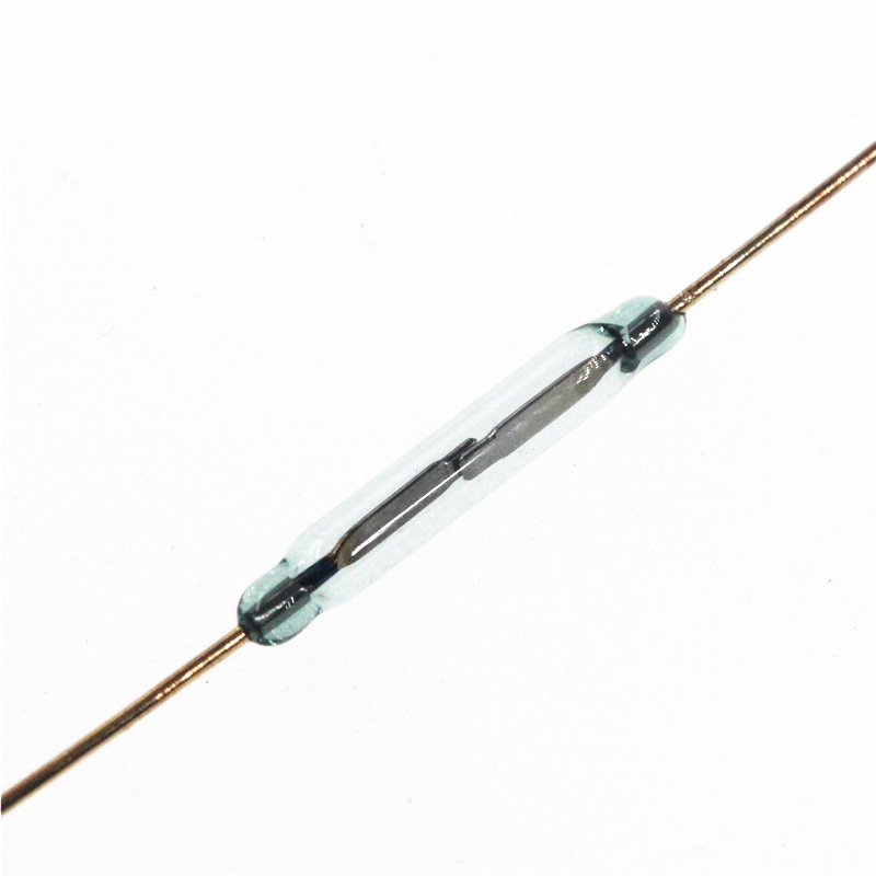 定制5只 干簧管/舌簧/磁簧开关/磁控开关 玻封部分2*14mm 常开