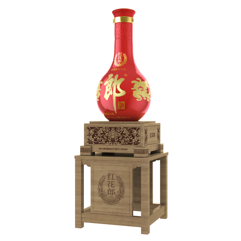 郎酒 红花郎酒·红十五 53度酱香型白酒15l 大瓶装(含底座支架) 20949