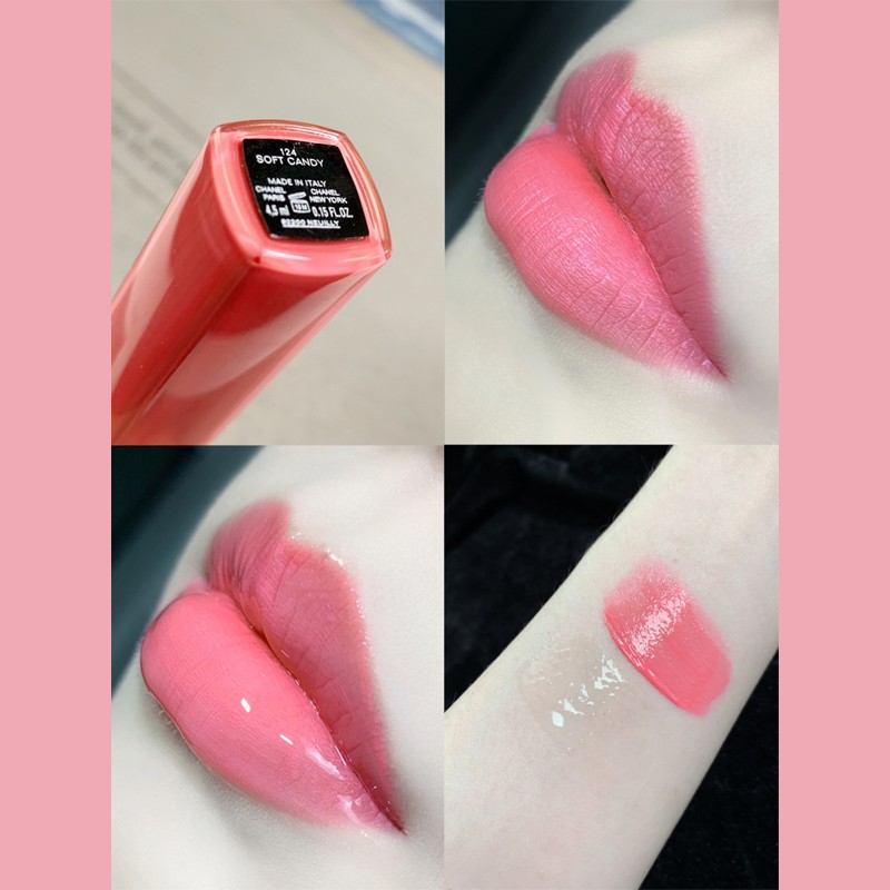 香奈儿(chanel)双头唇釉唇蜜双效持色不掉色不沾杯唇釉礼盒装520情人