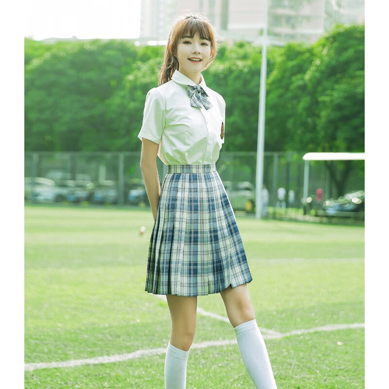 爵明威(juemingwei)班服高中生套装夏季jk制服男衬衫中学生毕六年级业