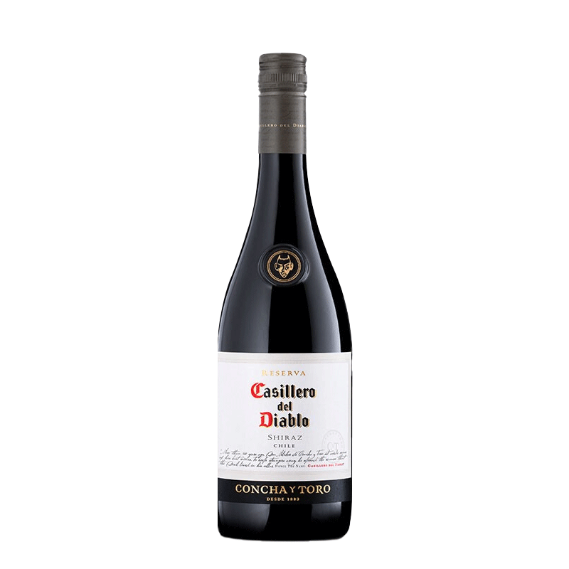 紅魔鬼（Casillero del Diablo）珍藏西拉干紅葡萄酒 750ml單瓶裝 果醬芬香 智利進口紅酒