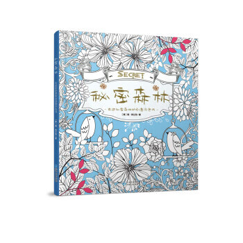 秘密森林 走进秘密森林的创意涂色书