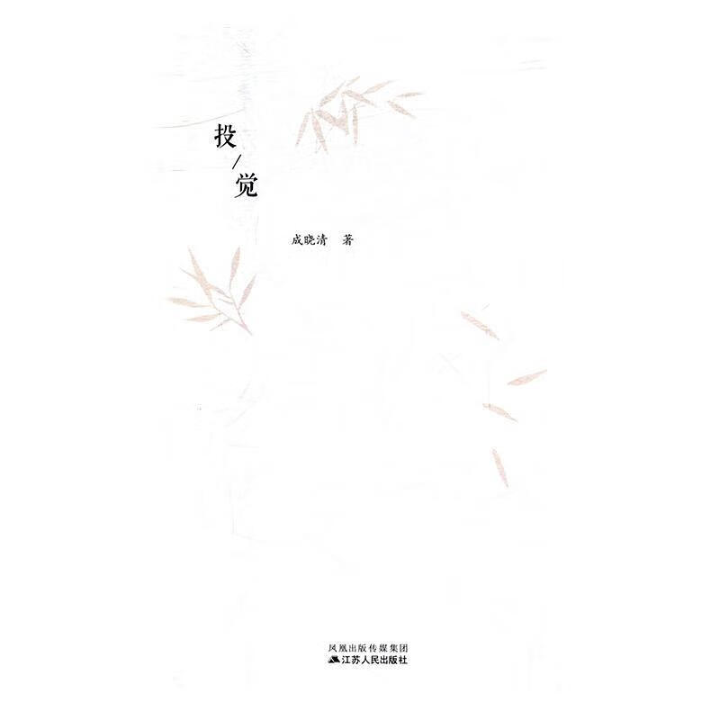 投觉 成晓清【正版书】