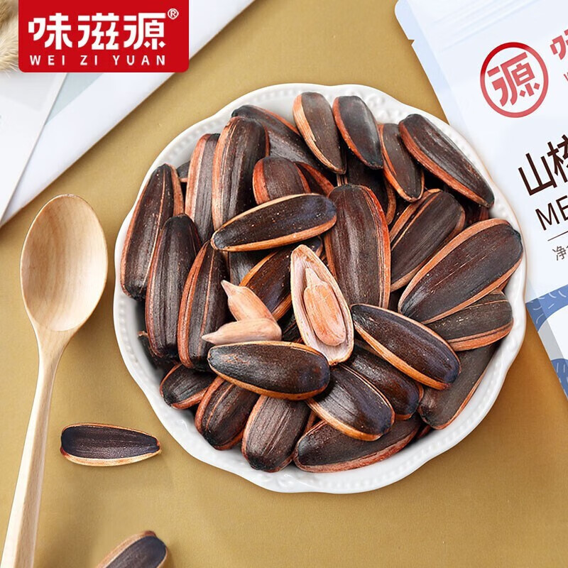 味滋源 每日坚果炒货干果孕妇零食休闲零食 宅家小点心
焦糖瓜子 500g/袋 1件