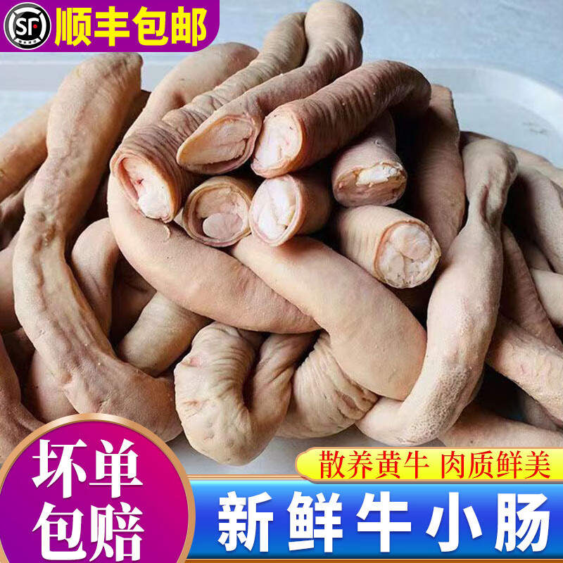克雷蒙 牛小肠新鲜现煮半熟小圆肠带油牛肥肠韩式烧烤牛杂牛肠生鲜 4