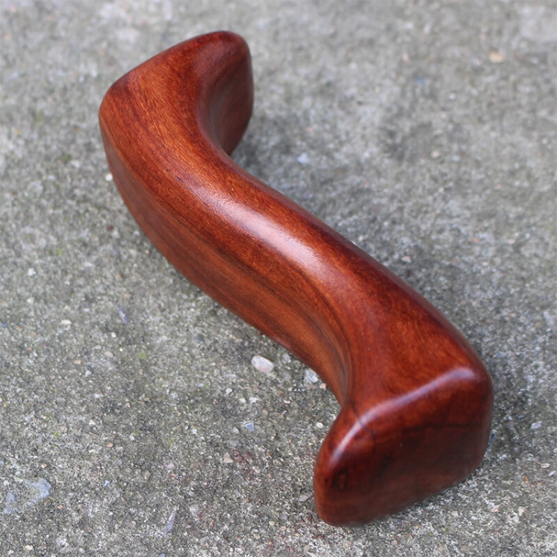 可定制红木中医按摩正骨刮痧点穴工具擀筋养生经络养生棒 z形按摩棒11