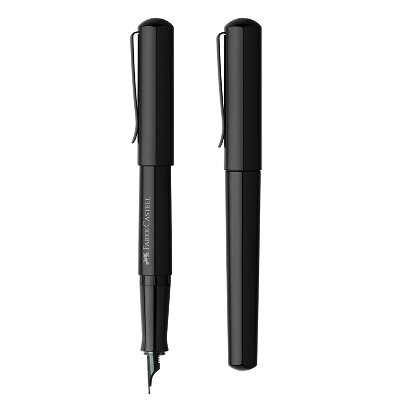 FABER-CASTELL 辉柏嘉 Hexo系列 钢笔 150501 黑色 F尖 单支装