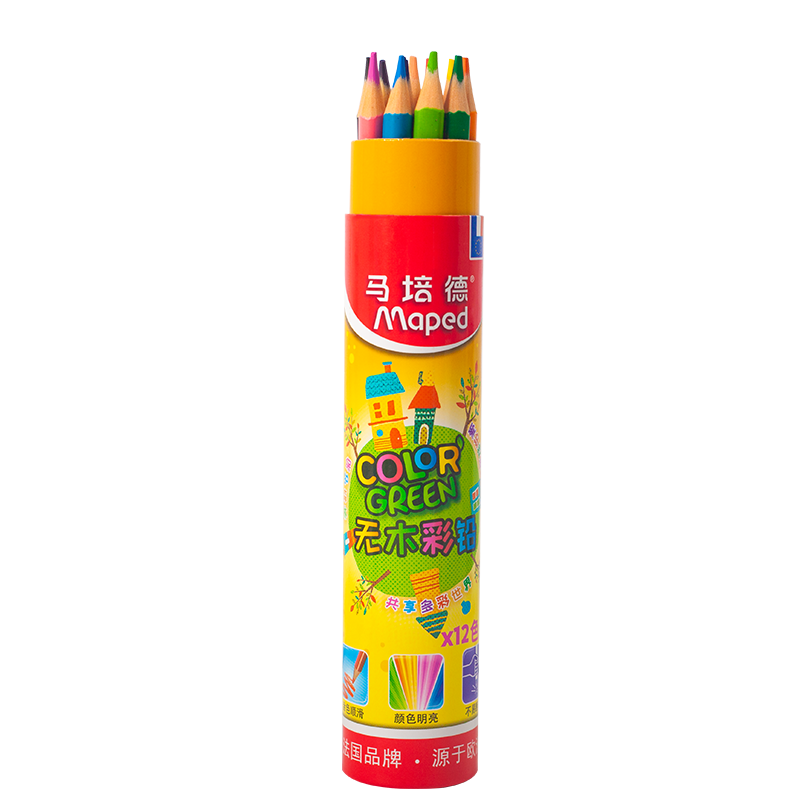鲜艳色彩，高品质马培德24色彩色铅笔套装购买指南