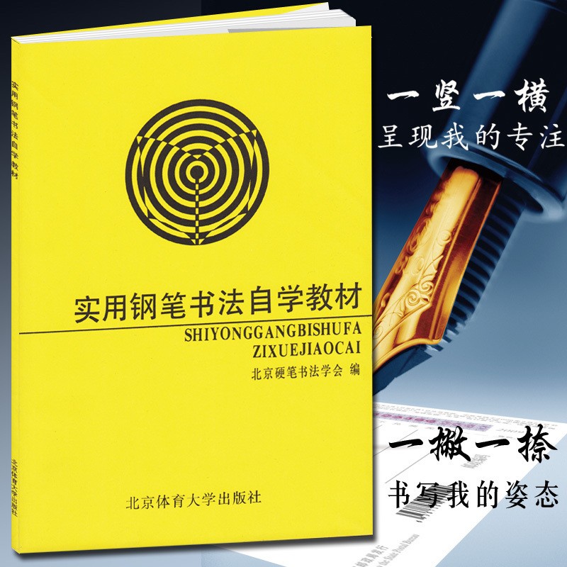 实用钢笔书法自学教材 钢笔字书法教程书籍北京硬笔书法学会 楷书行书 隶书 魏碑钢笔字帖 汉字书法教材