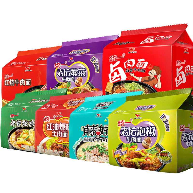 PLUS���ʣ�ͳһ��ҵ ͳһ100������5��װ�ٽ�ţ�������ţ���淽��ʳƷ������ʳ��� ���ͱ���ţ���桾5��װ��