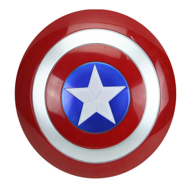 好沐音(haomuyin)美国队长盾牌护盾儿童盾牌玩具声光版灯光面具披风