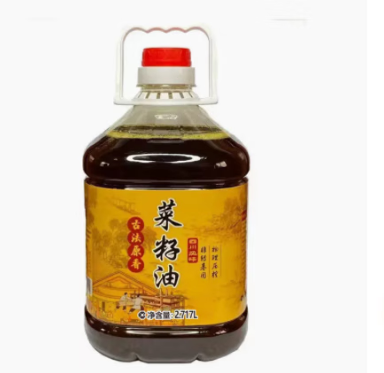 鹿色5斤菜籽油农自榨菜籽油食用油 1桶 25g 1桶 2.5kg 1g