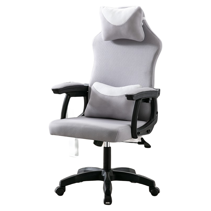椅品汇 人体工学电脑椅 会议办公椅 电竞座椅 老板靠背椅可躺 家用学生学习椅子 [三代170°可躺]3D特网-灰色