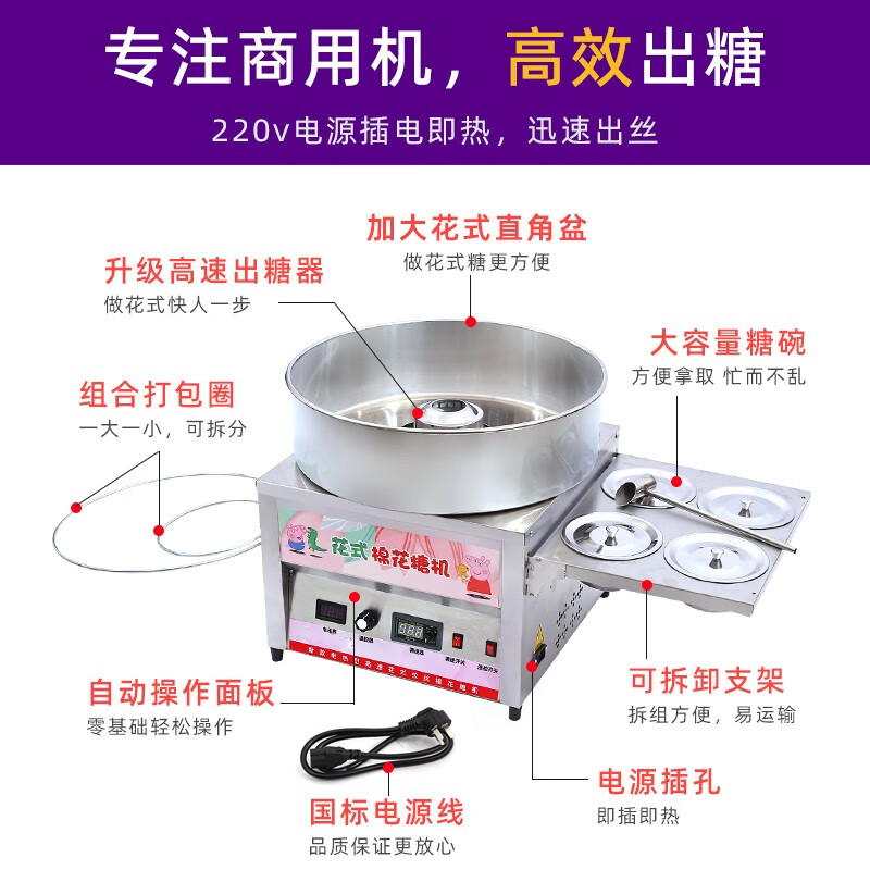哪个品牌的棉花糖机性价比高? 棉花糖机性价比推荐-图片3
