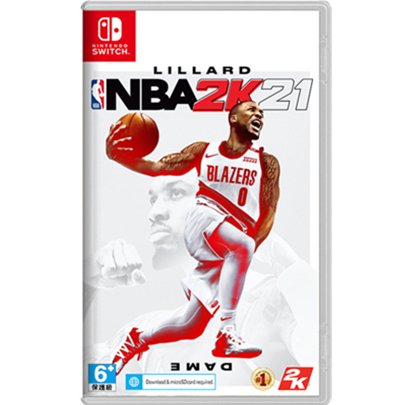 现货当天发 任天堂Nintendo Switch全新正版 NS游戏卡带 NBA 2K21 nba篮球2021 中文版