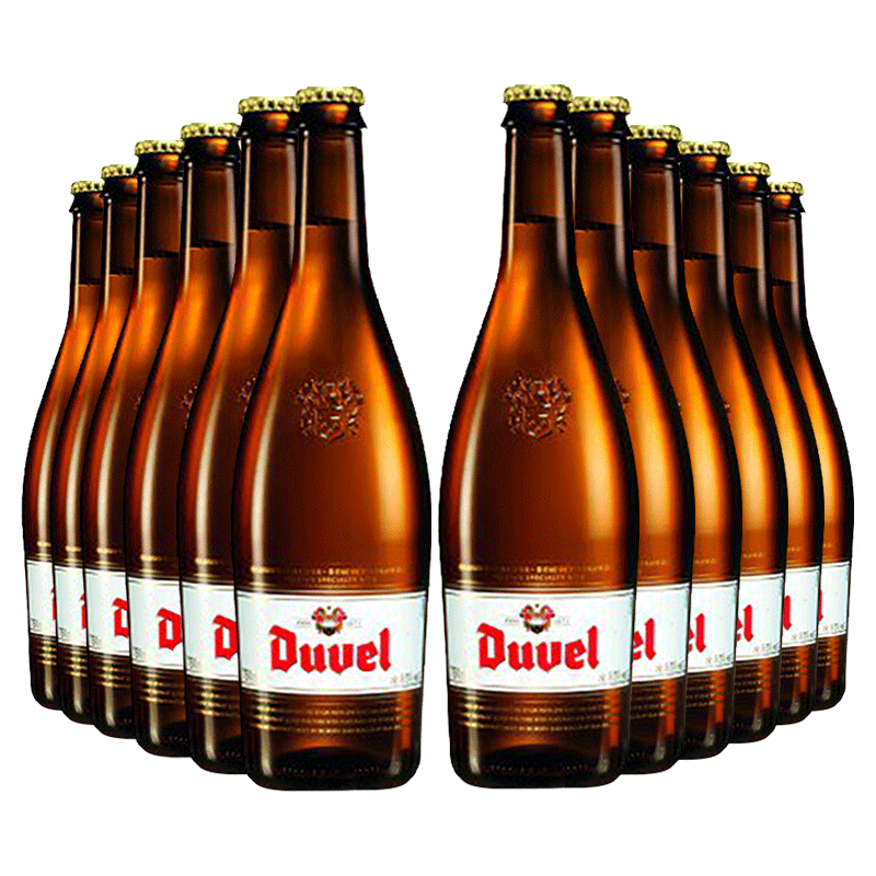 【精酿啤酒】Duvel督威 比利时进口精酿啤酒 督威金色艾尔 大瓶分享装 750ml 十二瓶整箱装