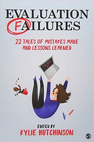 预订evaluation failures: 22 tales of mistakes made and lessons