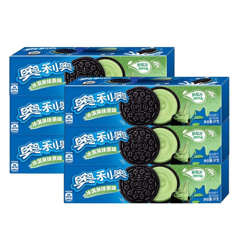奥利奥(oreo)奥利奥夹心饼干巧克力原味饼干巧轻脆夹心饼干冰淇淋盒