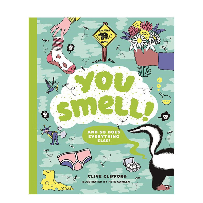 你好臭哦!起闻下这些味道吧 英文原版儿童活动书