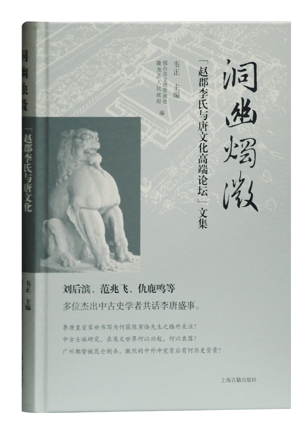 正版现货 洞幽烛微: 赵郡李氏与唐文化高端论坛文集(精装)