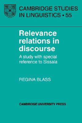 预订 Relevance Relations in Discourse