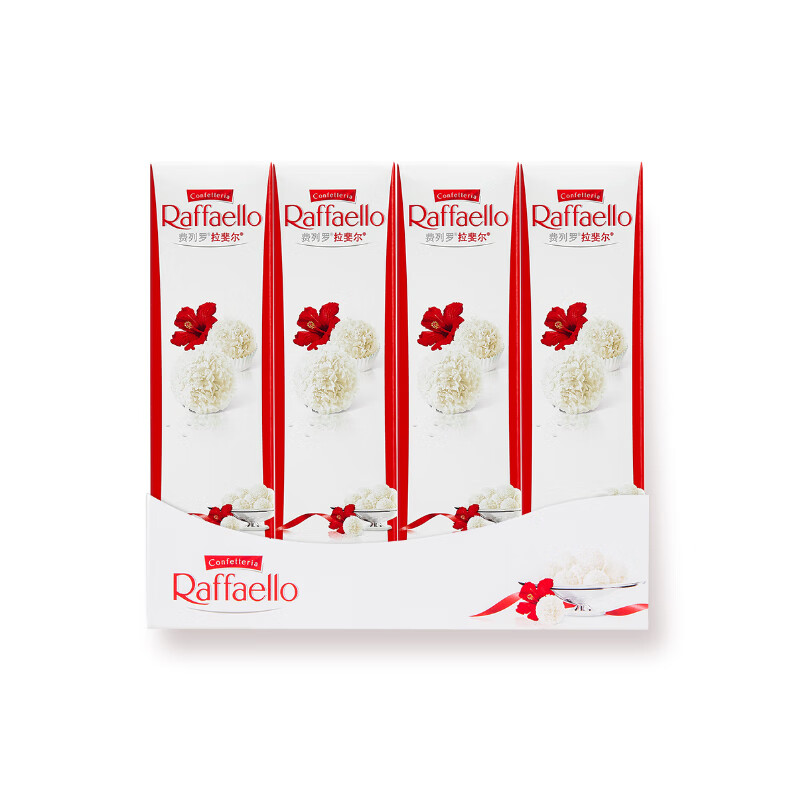 费列罗(ferrero rocher)费列罗拉斐尔进口白色椰蓉酥球24粒糖果盒装