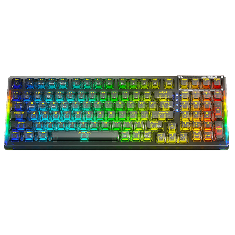 ���루AULA��F98pro���ƻ�͸����е����gasket�ṹȫ���Ȳ����������������ģ�칫�羺��Ϸ F98 ��͸ ������-������