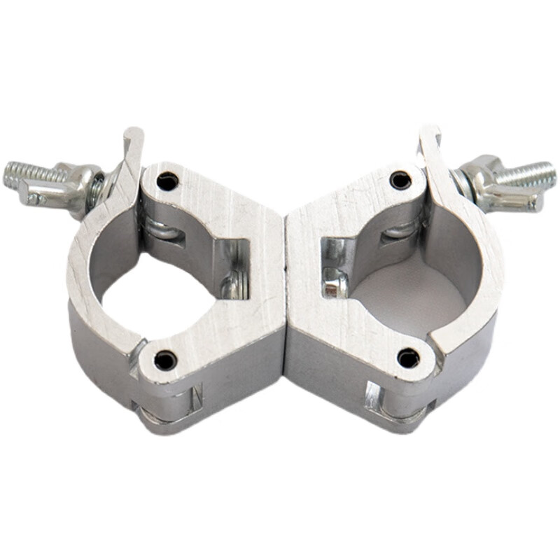 广州铝合金扣件十字万向扣件脚手架卡扣旋转铝合金扣件圆管固定扣