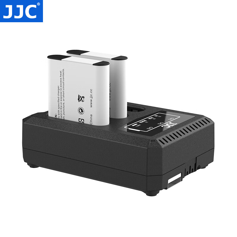 JJC 理光DB-110电池 适用于GR3X GRIIIx GR3 G900SE WG-6奥林巴斯Li-90B/92B TG6 TG5 TG4 续航配件 两电一充